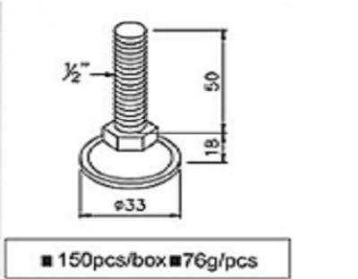 Chân đế tăng chỉnh 3012S